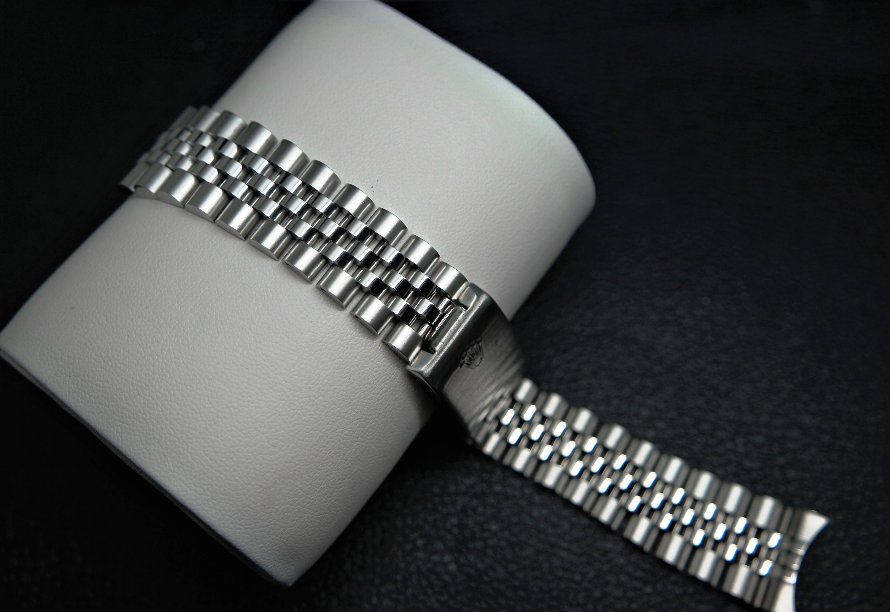 rolex bracelet silver