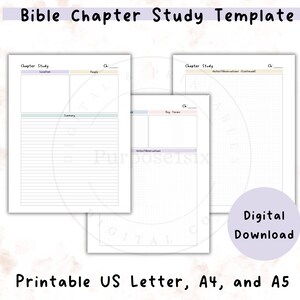 PRINTABLE, Books Bible Study Worksheet, Christian Daily Devotional, Scripture Reading Notes, Perfect Bible Study Guide, Great Christian Gift