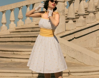 1950s summer dress