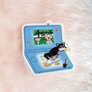 Nintendogs DS Lite - Transparent sticker - Cute
