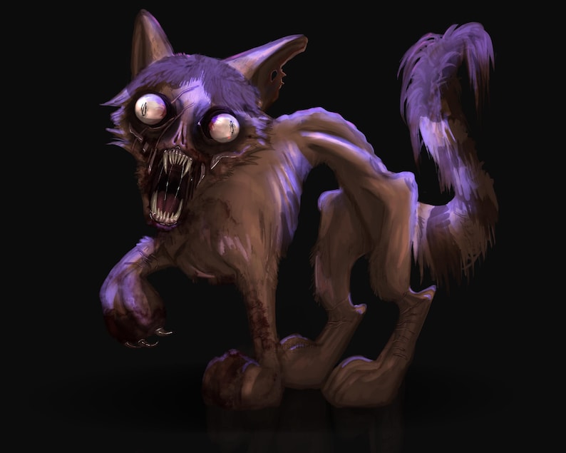Monster commissions | Cheap commissioned art | Custom digital illustration image 10