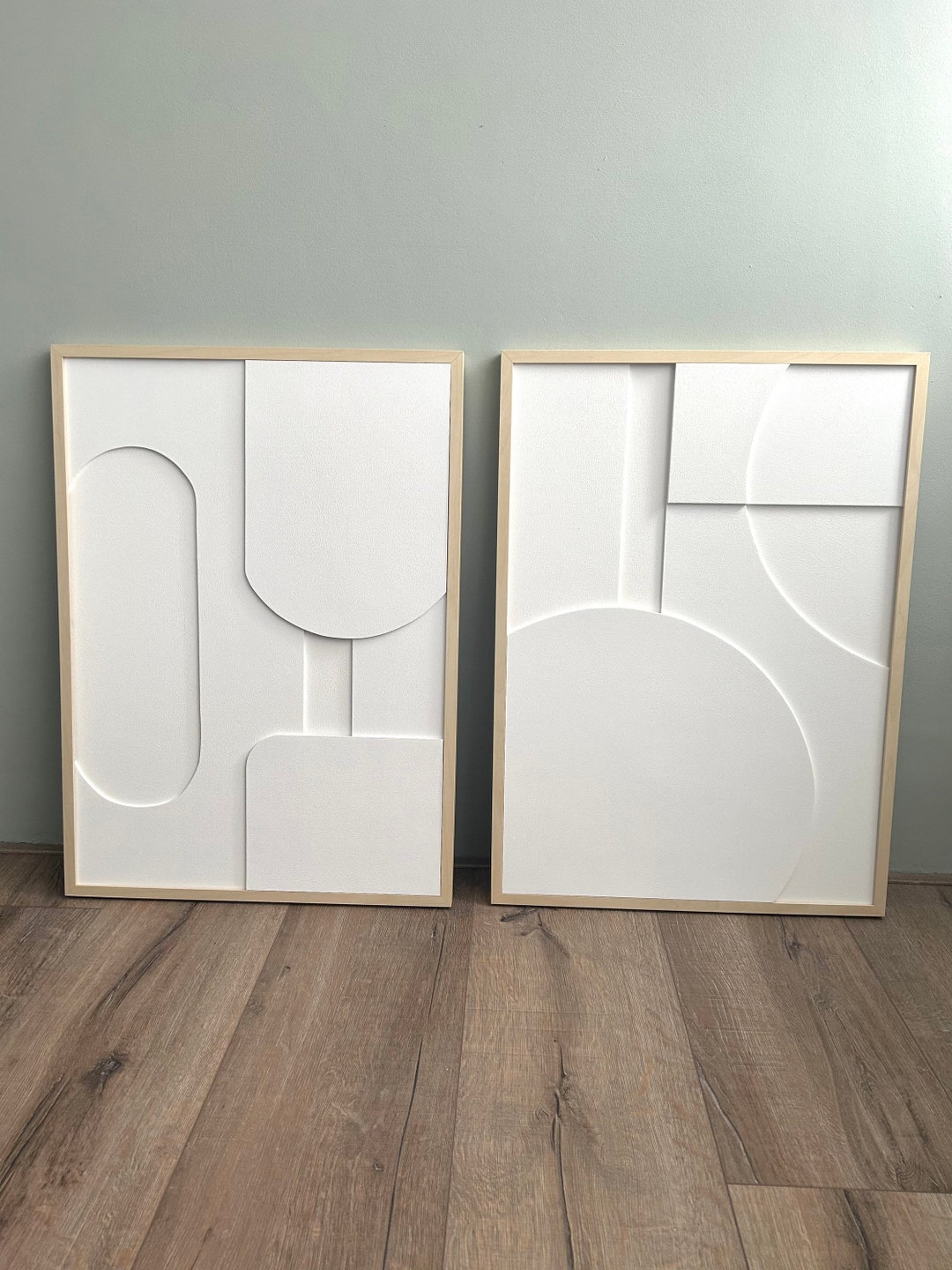 Curated visual reference: Textured Geometric Design For Walls Reference: Modern Minimalist 3D Wall Art Textured Geometric Design Large