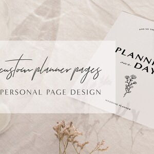Pagine personalizzate stampabili per wedding planner / Libro di pianificazione del matrimonio su misura / Pianificatore di matrimoni digitale minimalista PDF / Guida per l'organizzazione del matrimonio