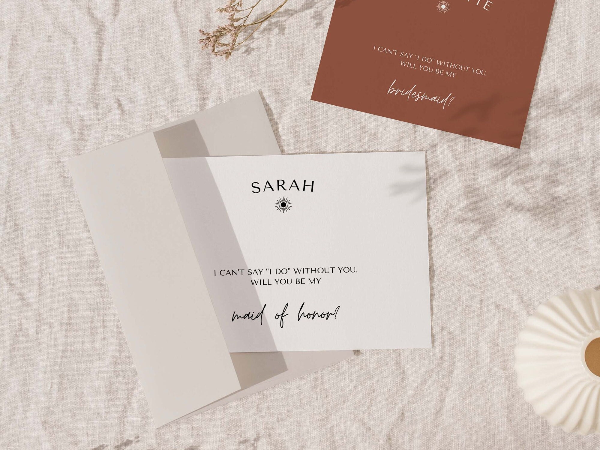 Invitation Essentials Giant Wedding Invitation Bundle | contemporary Wedding Invite | Large ...