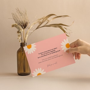 Cartão bom de desejo temático colorido & brilhante de <br> Entrega Rápida? Inserção floral brilhante do casamento | Download instantâneo moderno desejando bem cartão | CARLOTE