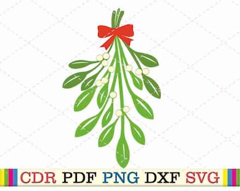 Visco svg inverno clipart flor de natal png guirlanda
