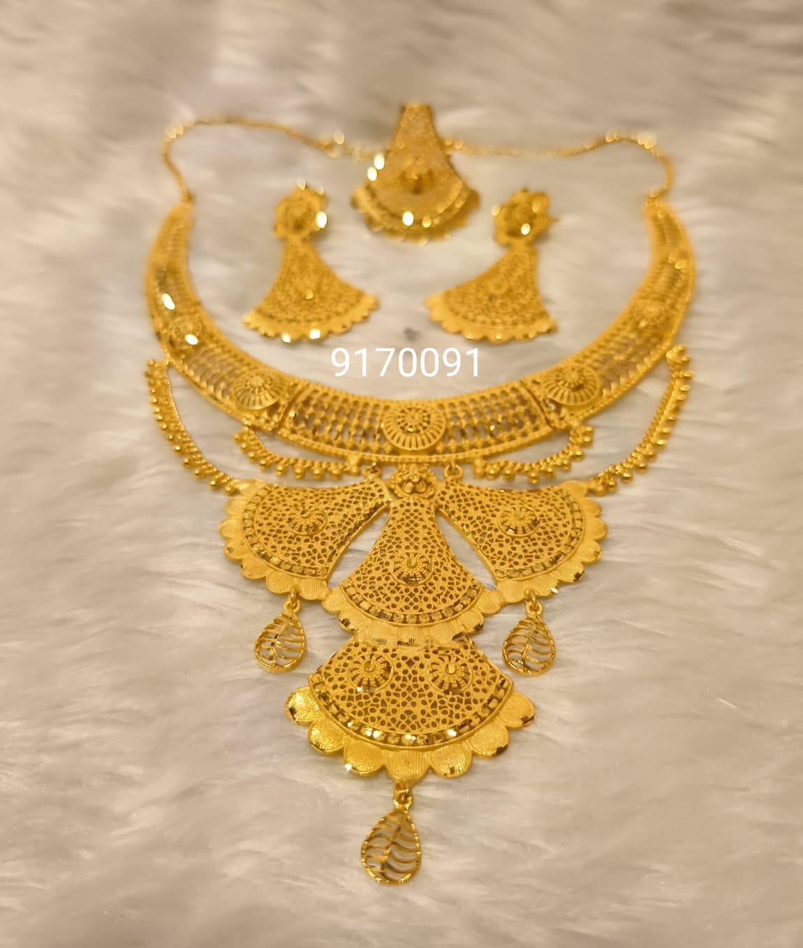 Dubai gold plated jewelry 3 gram