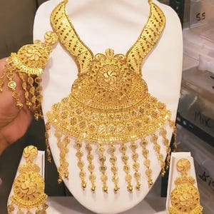 Dubai gold plated jewelry 3 gram