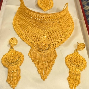 Dubai gold plated jewelry 3 gram