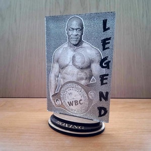 Mike Tyson Boxing Figurine – Personalized Sports Decor & personalized Gift