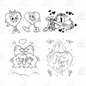 valentines day digital file. file for CNC plotter, laser textile printer. pdf files dxf cdr svg plexiglass laser cutting project svg