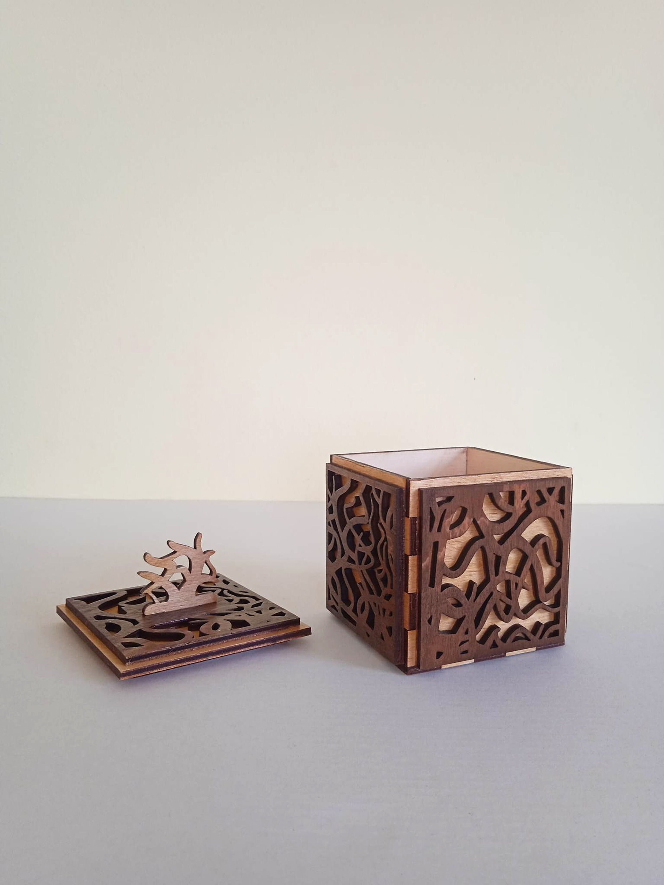 Small Tea Box. Small Tea Storage Box. Spice Box. Gift Personalization ...