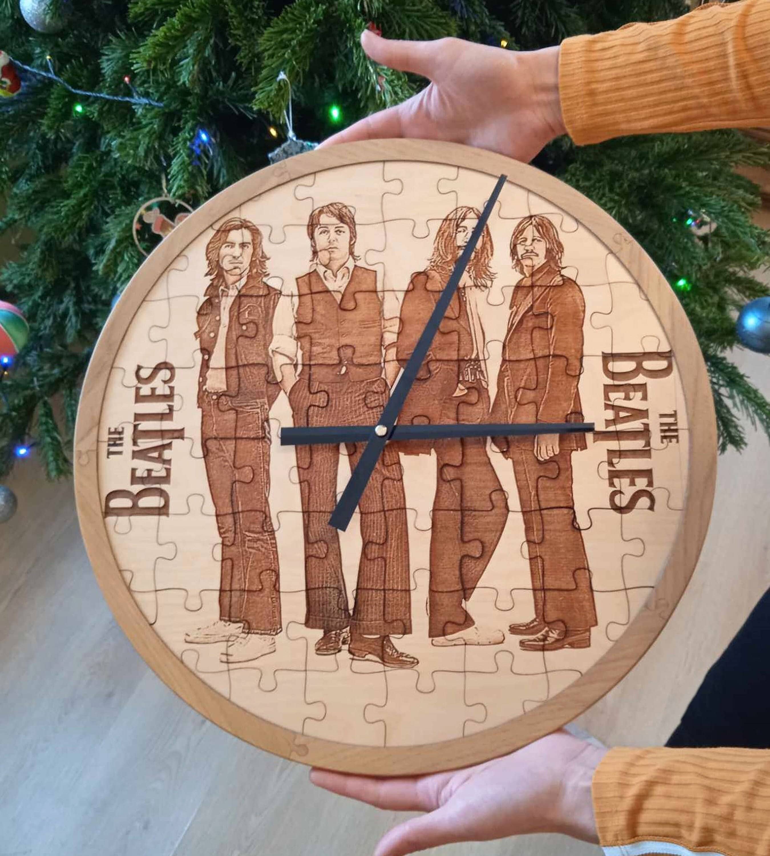 Beatles Musical Clock Etsy