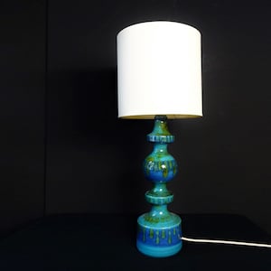 Grande lampe de table en céramique de Carstens Tönnieshof, Allemagne des années 1960