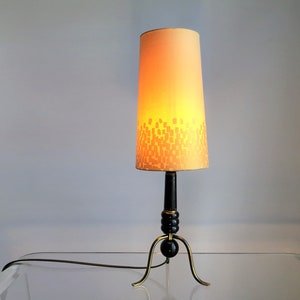 Vintage Tripod Table Lamp 50s Mid Century