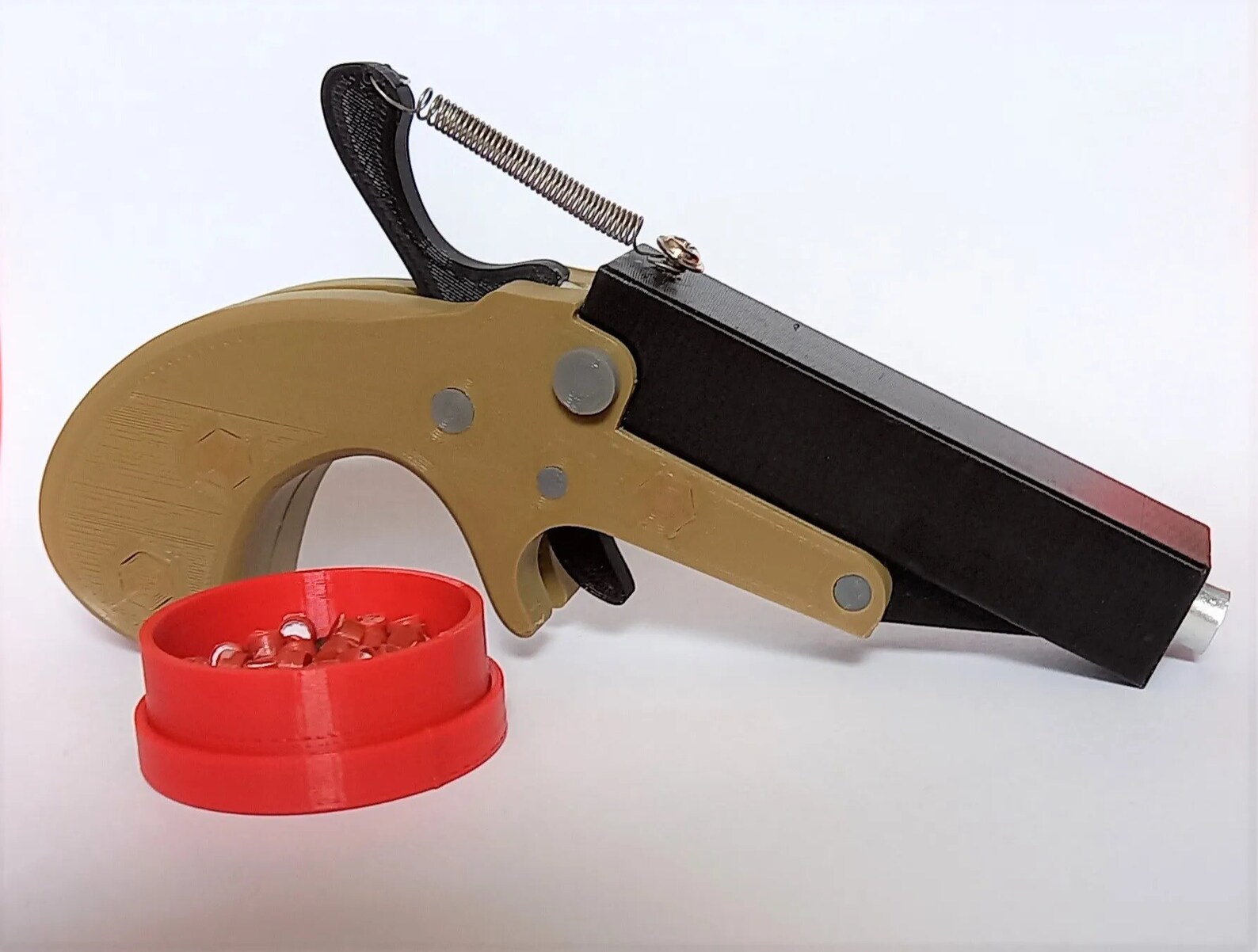 Cap Gun Derringer for Airsoft DERRINGER STL Etsy Hong Kong