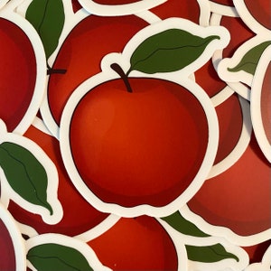 Naklejki Apple Clipart Bulk 50 Wysokiej Jakości Wspaniała Dekoracja