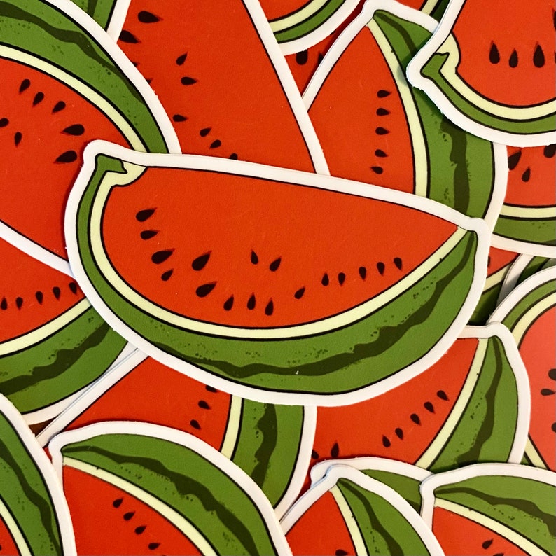 Watermelon Digital Sticker Watermelon Sticker Clipart High Quality Great Decoration - Etsy
