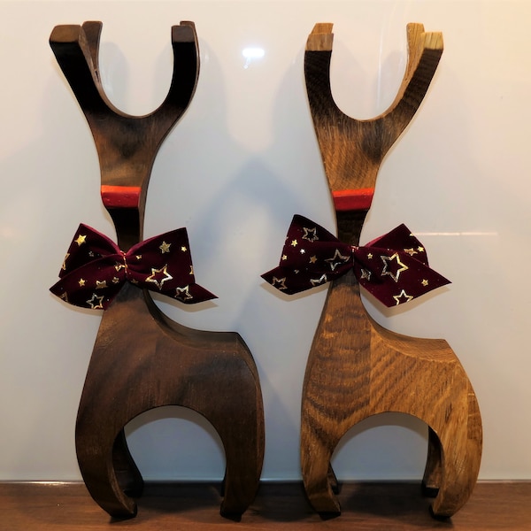 Holzfigur Reindeer "Rudi"