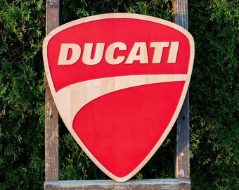 Ducati Performance acrylic engraved dealer sign