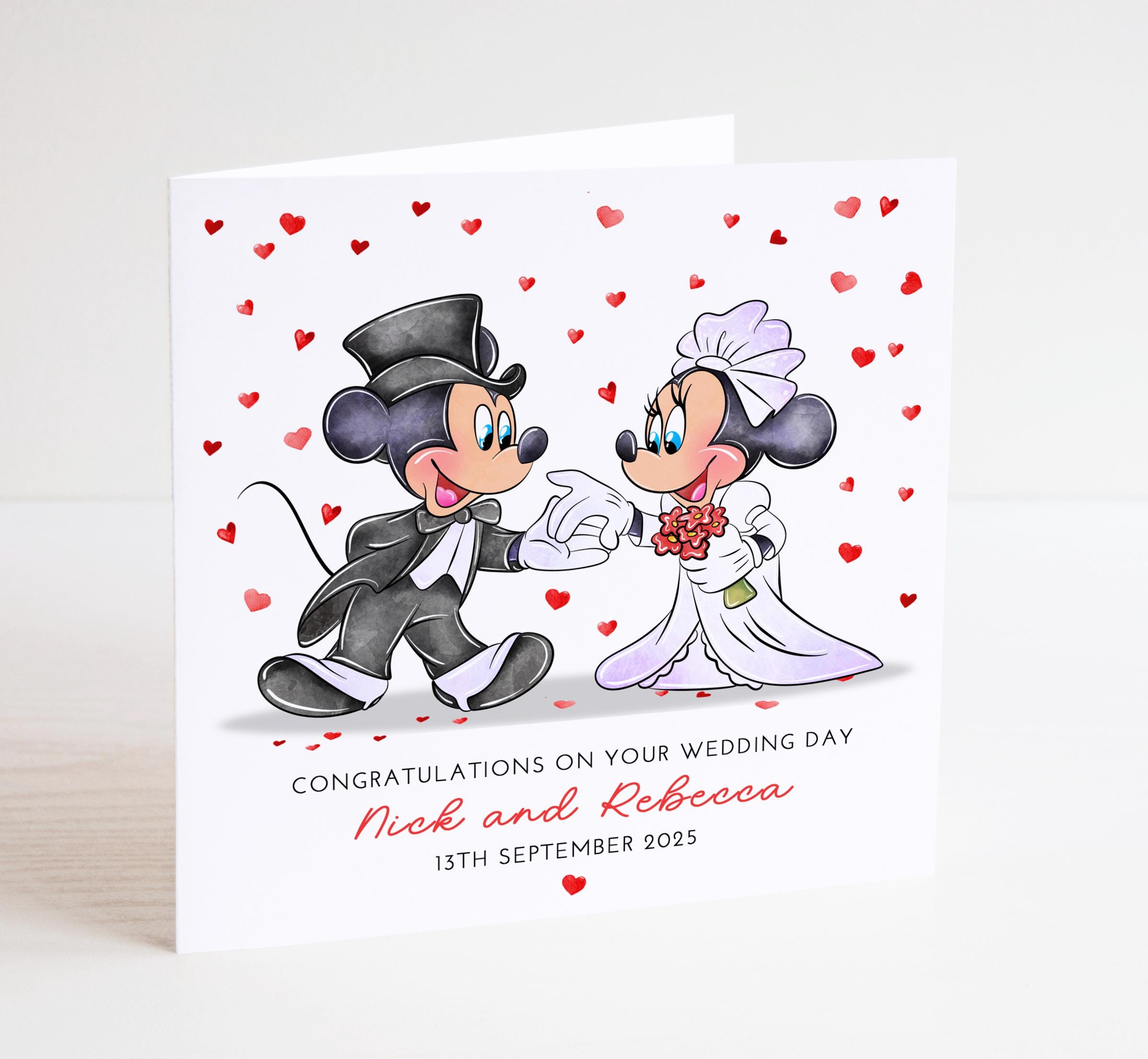Carte Anniversaire Mariage Rubis - En Boîte, Pour Couple Spécial