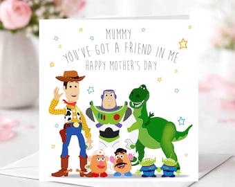 Toy Story Muttertagskarte