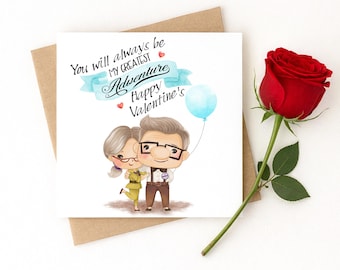 UP Valentinstagskarte - Ellie & Carl (Ältere) - My Greatest Adventure