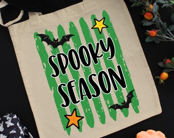 Spooky Season PNG, Halloween Design with Bats, Preppy Trendy Fall PNG, Digital Download for Sublimation