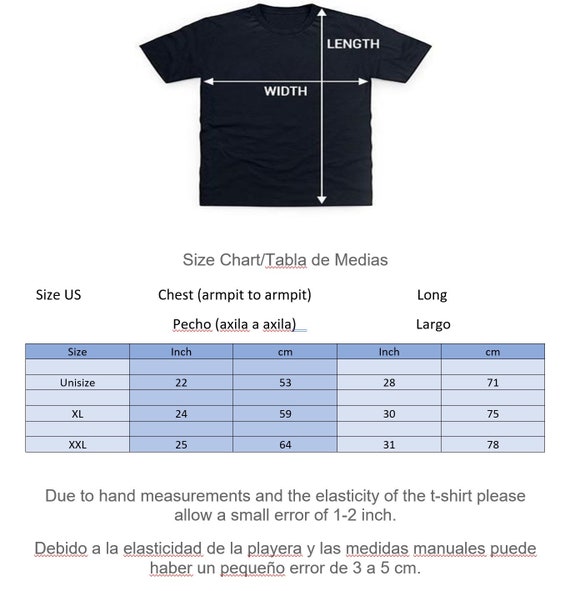 Playera Americana Unisex Etsy