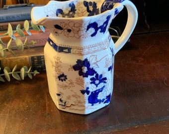 Mason’s Ironstone Early Mandalay Medium Pitcher