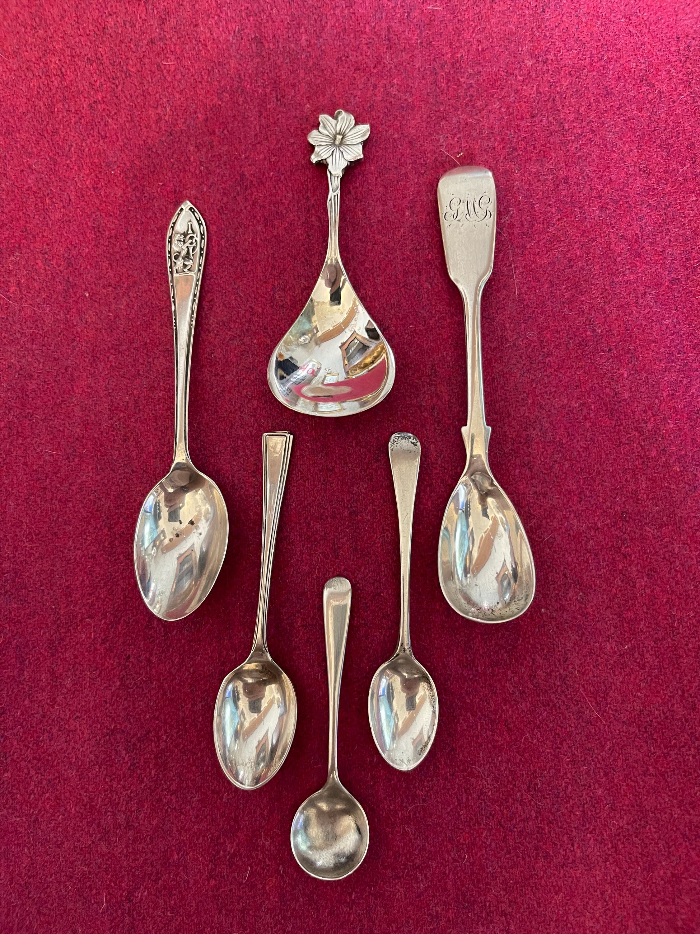 925 Silver Teaspoon - Etsy Canada