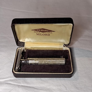 PAT 1932 GILLETTE TECH 3 Piece Safety Razor Canada
