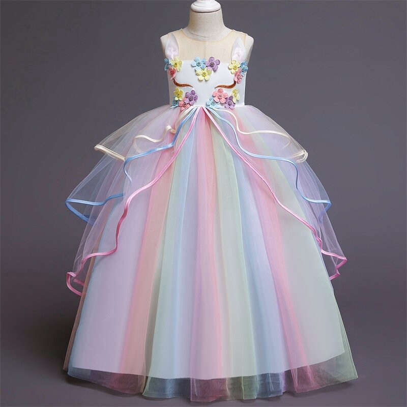 Vestido de tutú de unicornio - Etsy México Vestido de tutú de unicornio - Etsy México