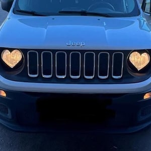 Headlight Frame Accessory Decor Decal Renegade Car Mod Custom