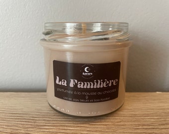 La Familière 110 ml | Bougie Parfumée Mousse au Chocolat