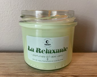 La Relaxante 110 ml | Bougie Parfumée Aloe Vera