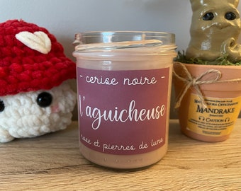 L'aguicheuse 180 ml | Bougie Parfumée Cerise Noire