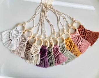 Macrame Car Charm