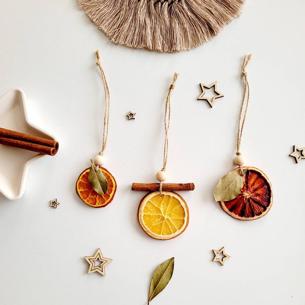 Dried Orange Slice Ornaments