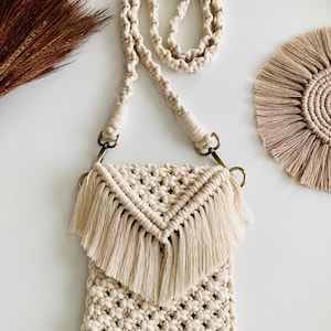 Macrame Phone Bag
