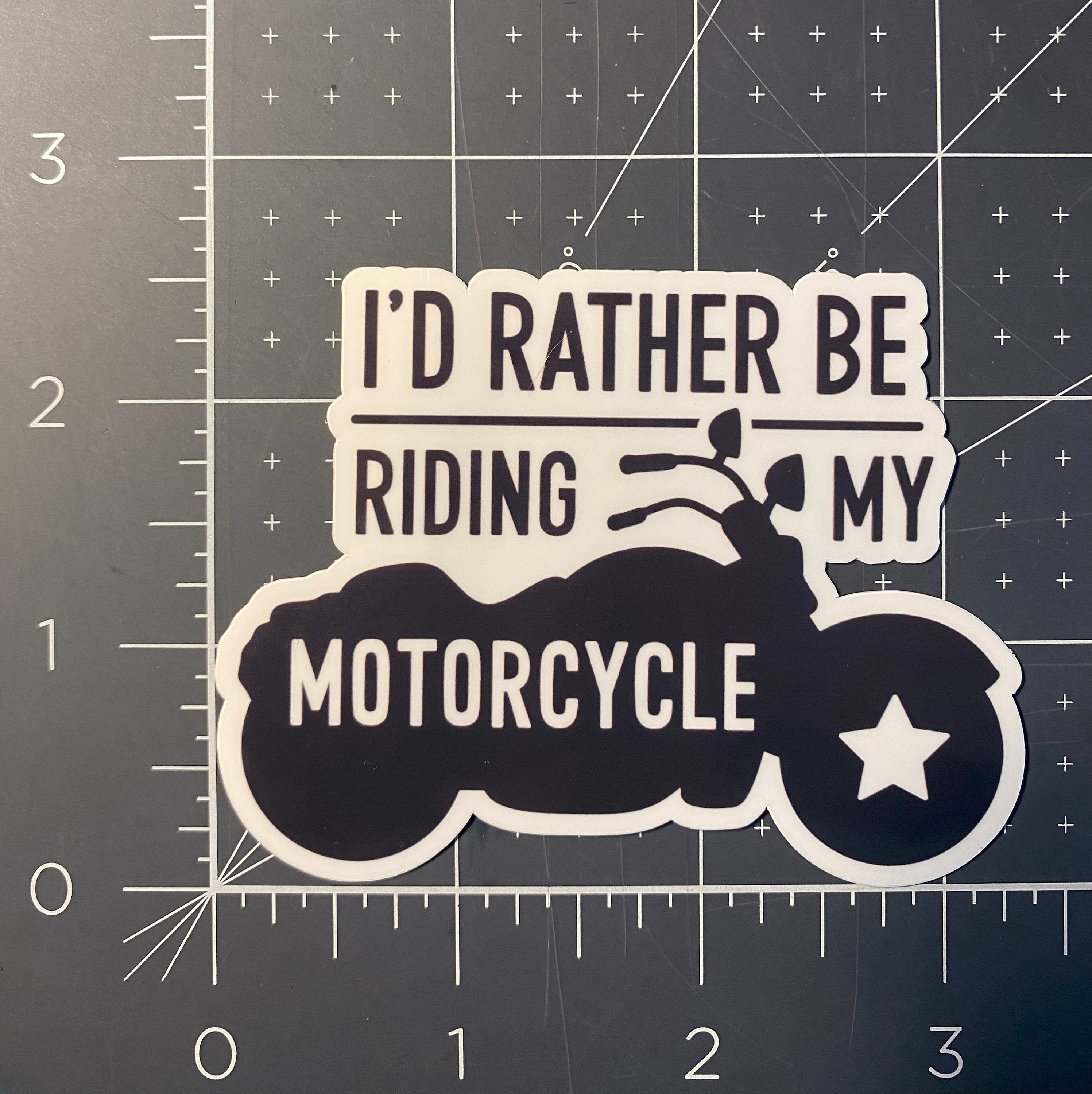 Pack of Waterproof Stickers and Decals Bikes MOTO Vinyl Waterproof