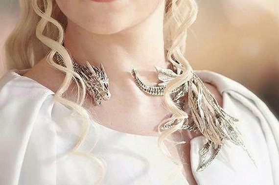 Game of Thrones Daenerys Targaryen Dragon Choker Etsy Canada