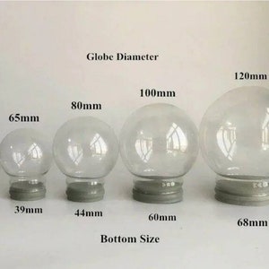 DIY glass globes