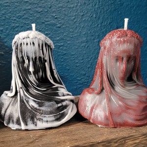 Veiled lady candle