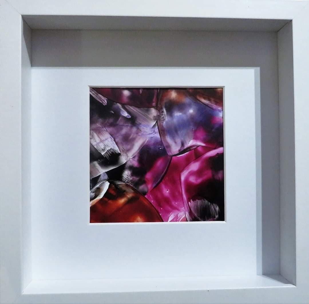 Pourpre-Art Abstrait