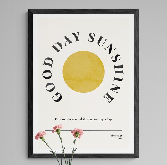 Good Day Sunshine with lyrics 