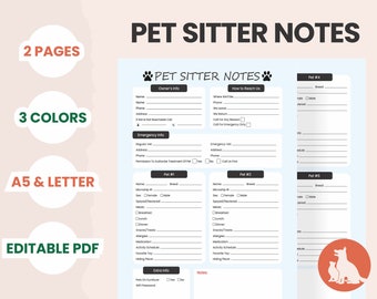 letter for dog sitter