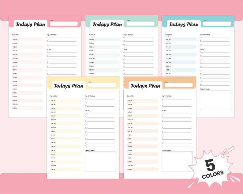 Printable A4 day planner 2022, todays plan templat, PDF Work Plans Tracker, Adhd Planning Journal, productivity sheet, Letter priority planner, Organizer Priorities, Worksheet Pad, Hourly Organizer, Todays schedule, Undated Simple Diary, Day Work