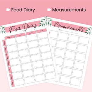 Printable Bariatric Planner, Gastric Sleeve Tracker, Bariatric Surgery ...