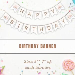 Banner de cumpleaños de princesa, invitación de cumpleaños de princesa, fiesta de princesa, fiesta de cumpleaños, cumpleaños de niña, descarga instantánea, pr04